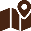 Pin in a map